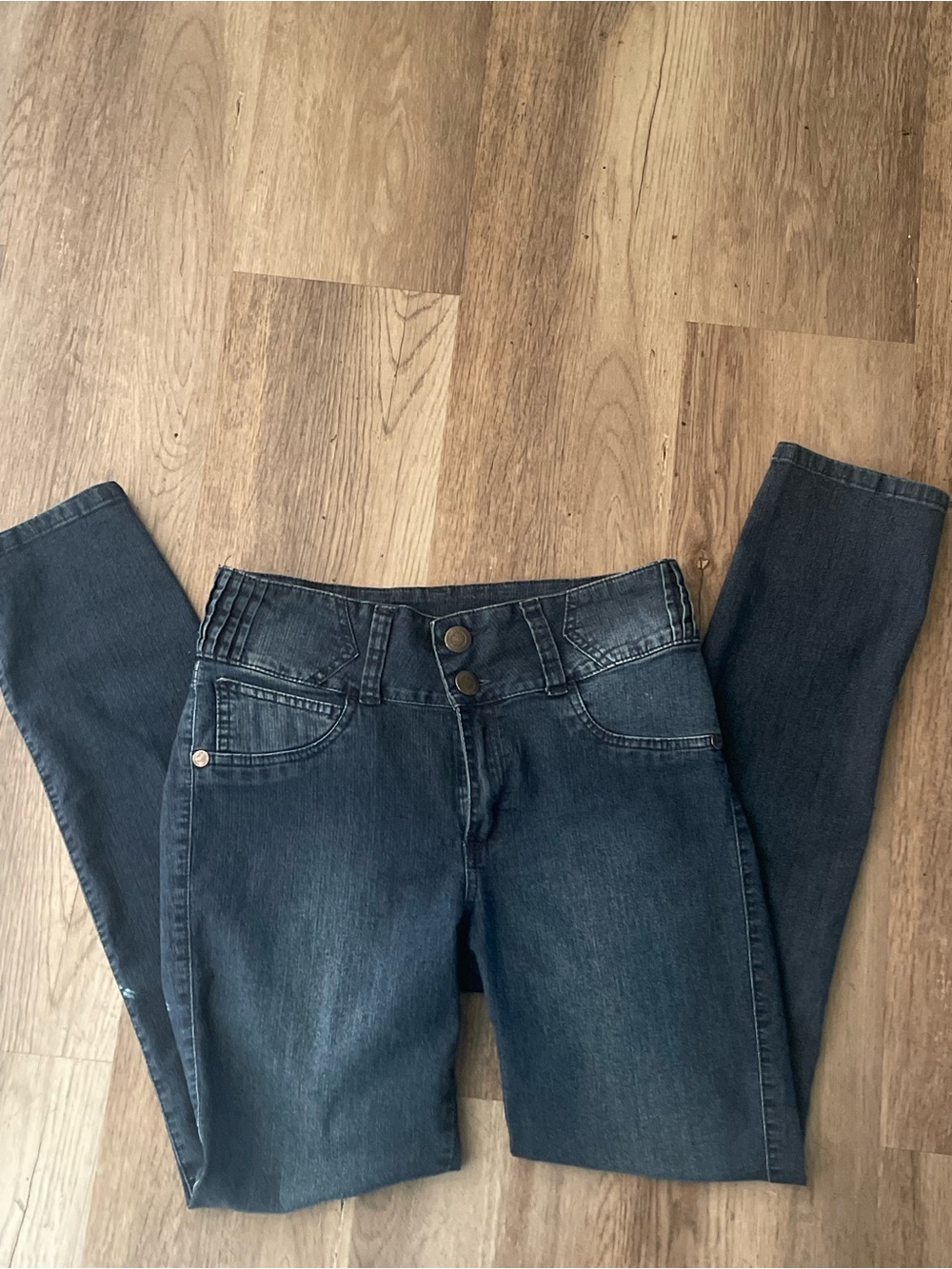 Vintage Mid-Rise Dark Blue Women’s Jeans